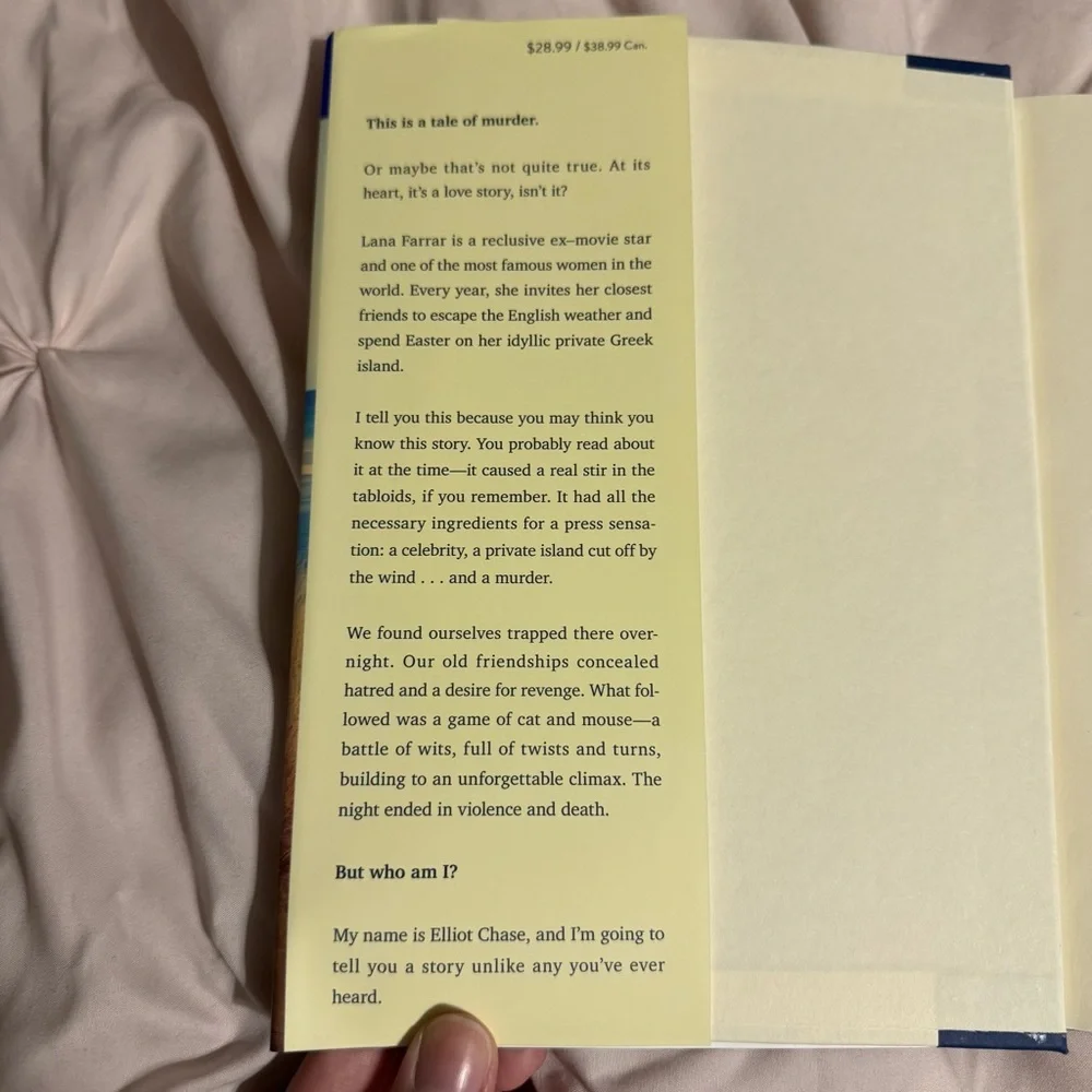 Book of the Month The Fury by Alex Michaelides Hardcover - Picture 2 of 5